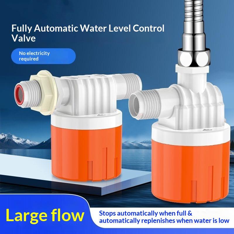 Float Ball Valve - Automatische Waterniveauregelklep Plastic Vlotter Kogelkraan 1/2