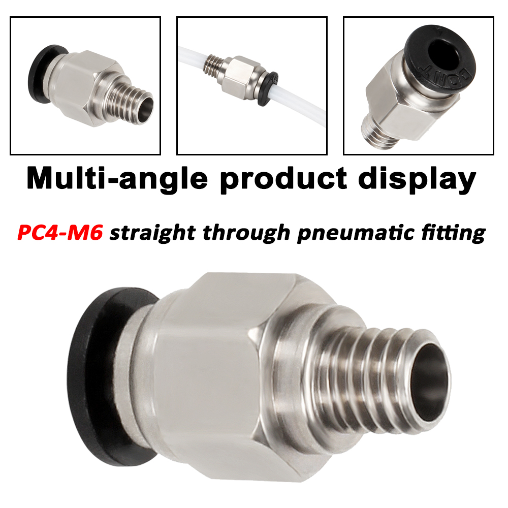 Ptfe Tape Thread - 1-10 stuks 3d Printer Accessoires PC4-M6