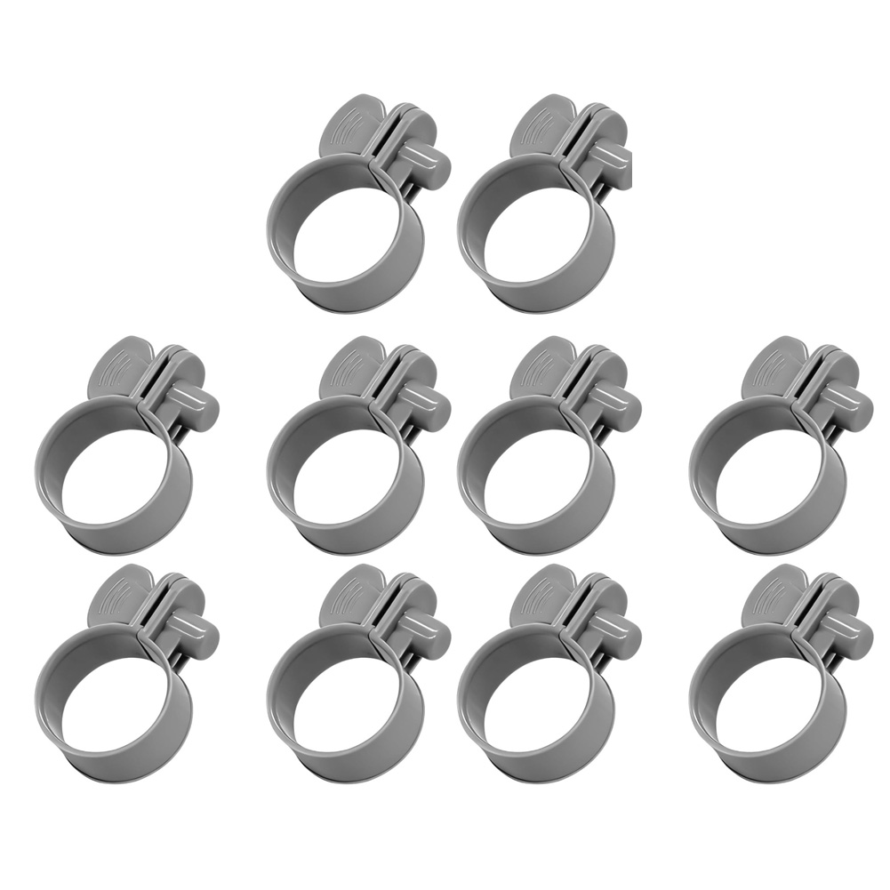 Plastic Pipe Clip - 4/10PCS Voor Intex Zwembad Slangklemmen Set