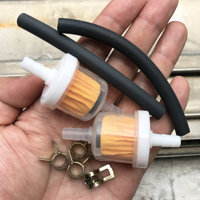 Plastic Pipe Clip - 1Set Brandstof Benzine Inline Tuinslang met