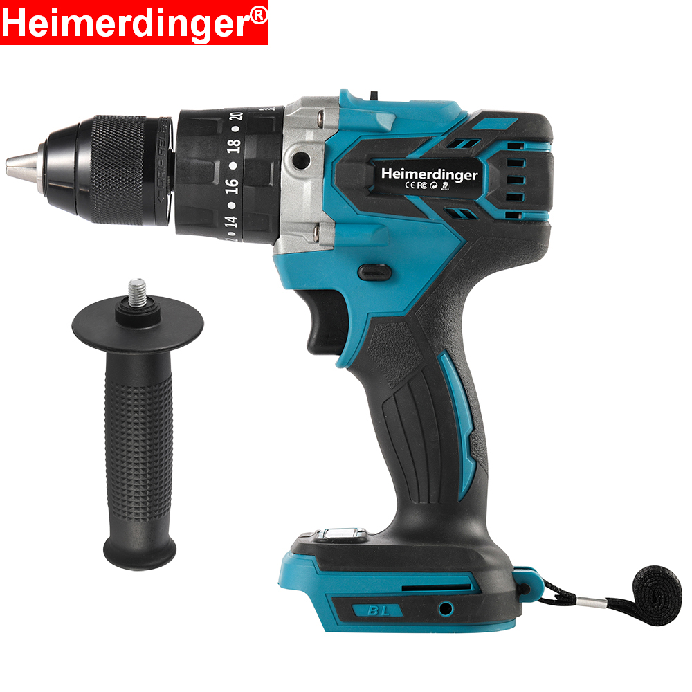 Makita Drill Ddf484 - Borstelloze accuboormachine, elektrische boormachine met 120