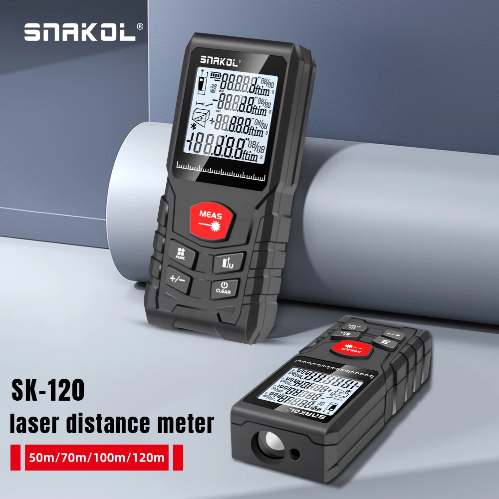 Stanley Tape 25Ft - SNAKOL Laser Afstandsmeter 50m 70m 100m