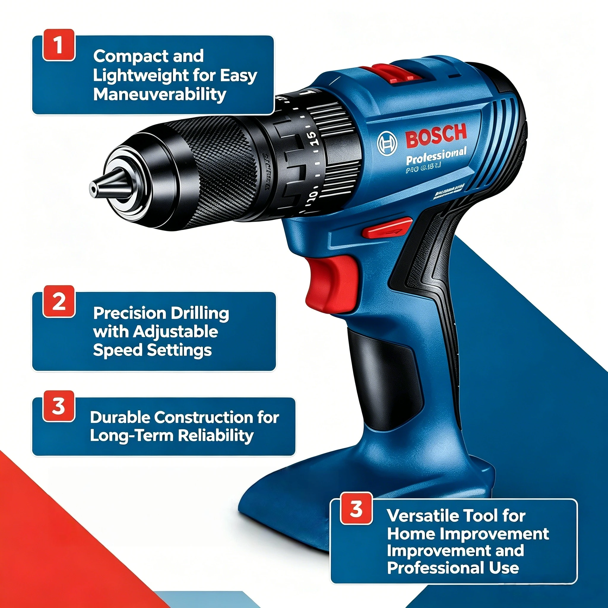Bosch GSB 185-LI 18V borstello - Bosch Drill Gsb 18V recensie en prijs