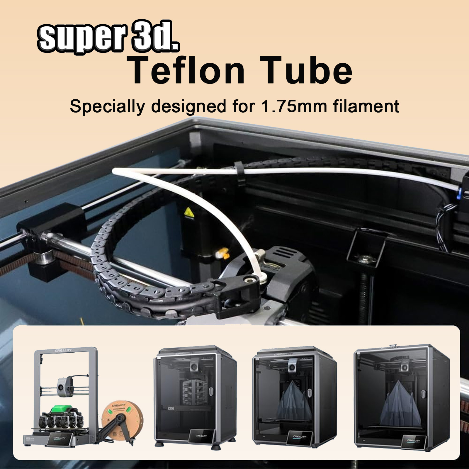 P2S Teflon Buis 3D Printer 2.5 - Ptfe Tape Thread recensie en prijs