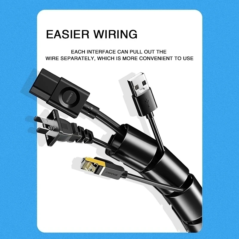 1/2M Flexibele Spiraal Kabel O - Plastic Pipe Clip recensie en prijs