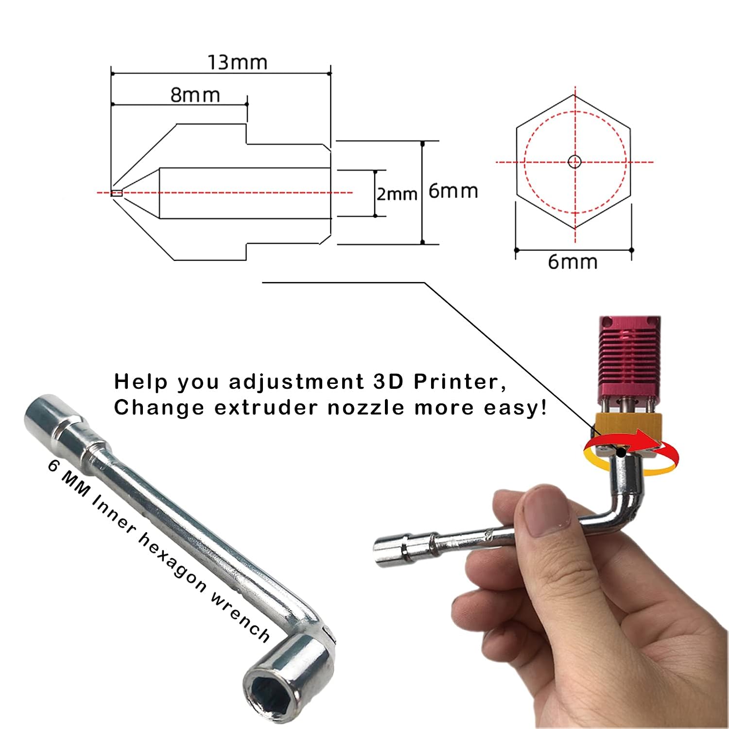 CREALITY 20 Stuks MK8 Messing  - Creality Printer K1 recensie en prijs