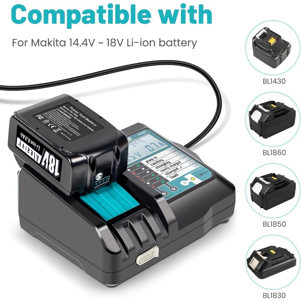 DC18RF Li-ion supersnelle opla - Makita Drill Hp1640 recensie en prijs
