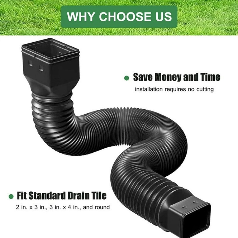Flexibele intrekbare regenpijp - Flexible Hose Braided recensie en prijs