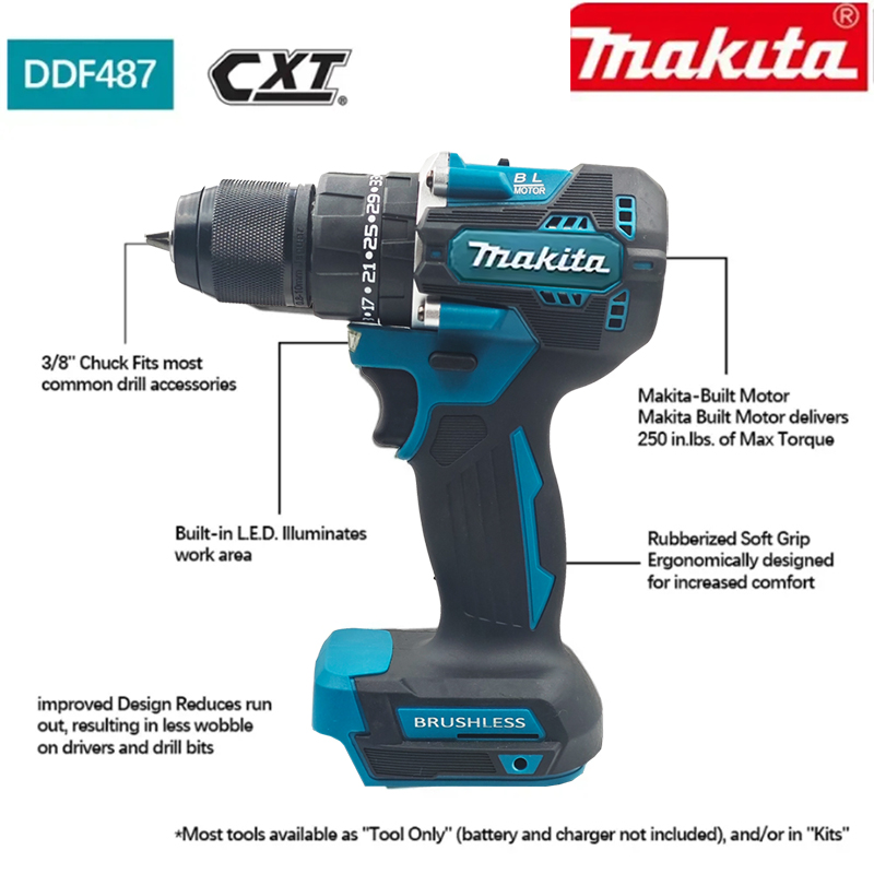 Makita Batterij 18v Makita DDF - Makita Drill Ddf484 recensie en prijs