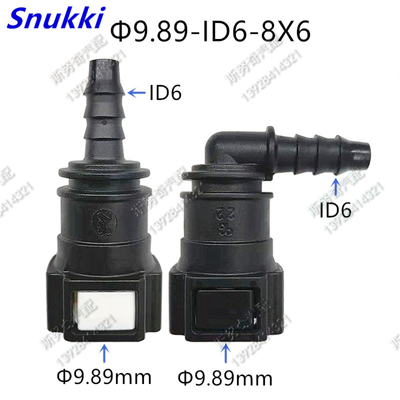 9.89mm ID6 90 graden SAE 5/16  - Plastic Pipe Clip recensie en prijs