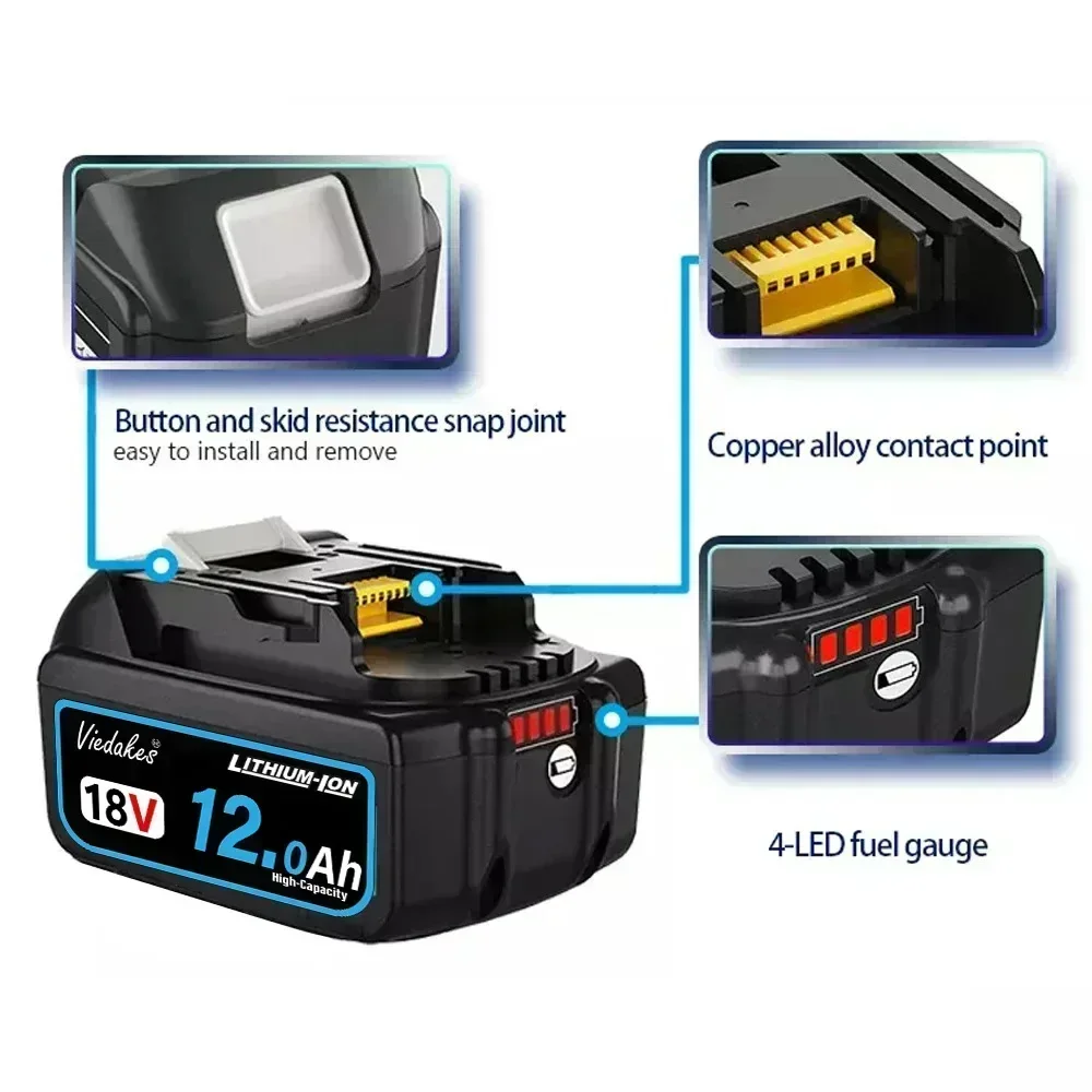 Voor Makita 18V Batterij 12.0A - Makita Drill Ddf484 recensie en prijs