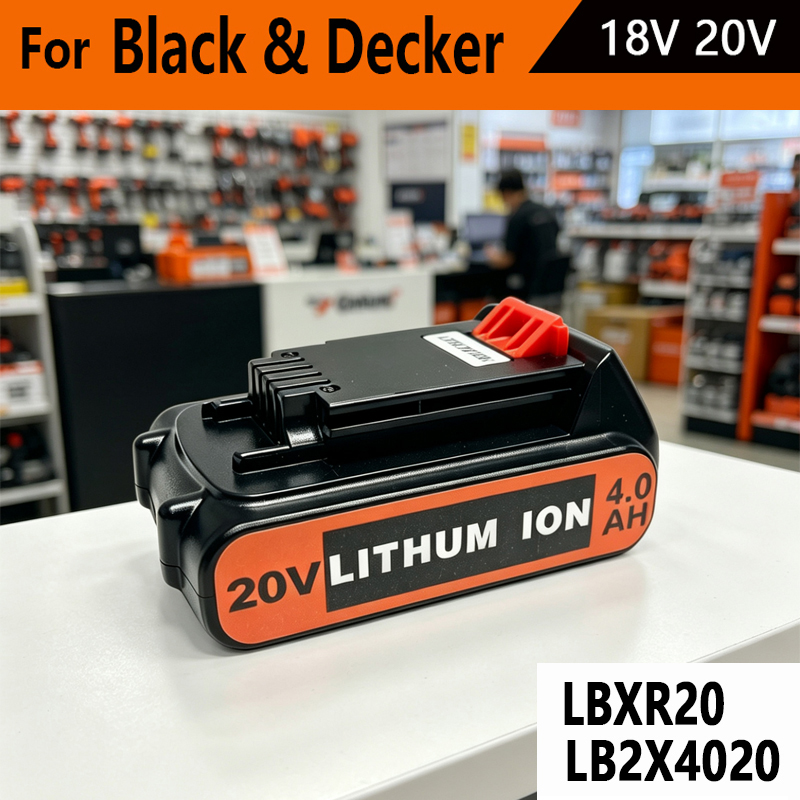 Hoge capaciteit 8Ah LBX20 Verv - Black+Decker Tool 20V Max recensie en prijs