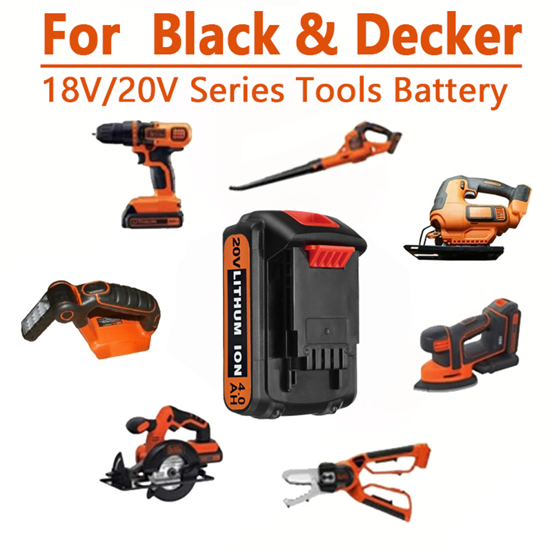 Hoge capaciteit 8Ah LBX20 Verv - Black+Decker Tool 20V Max recensie en prijs