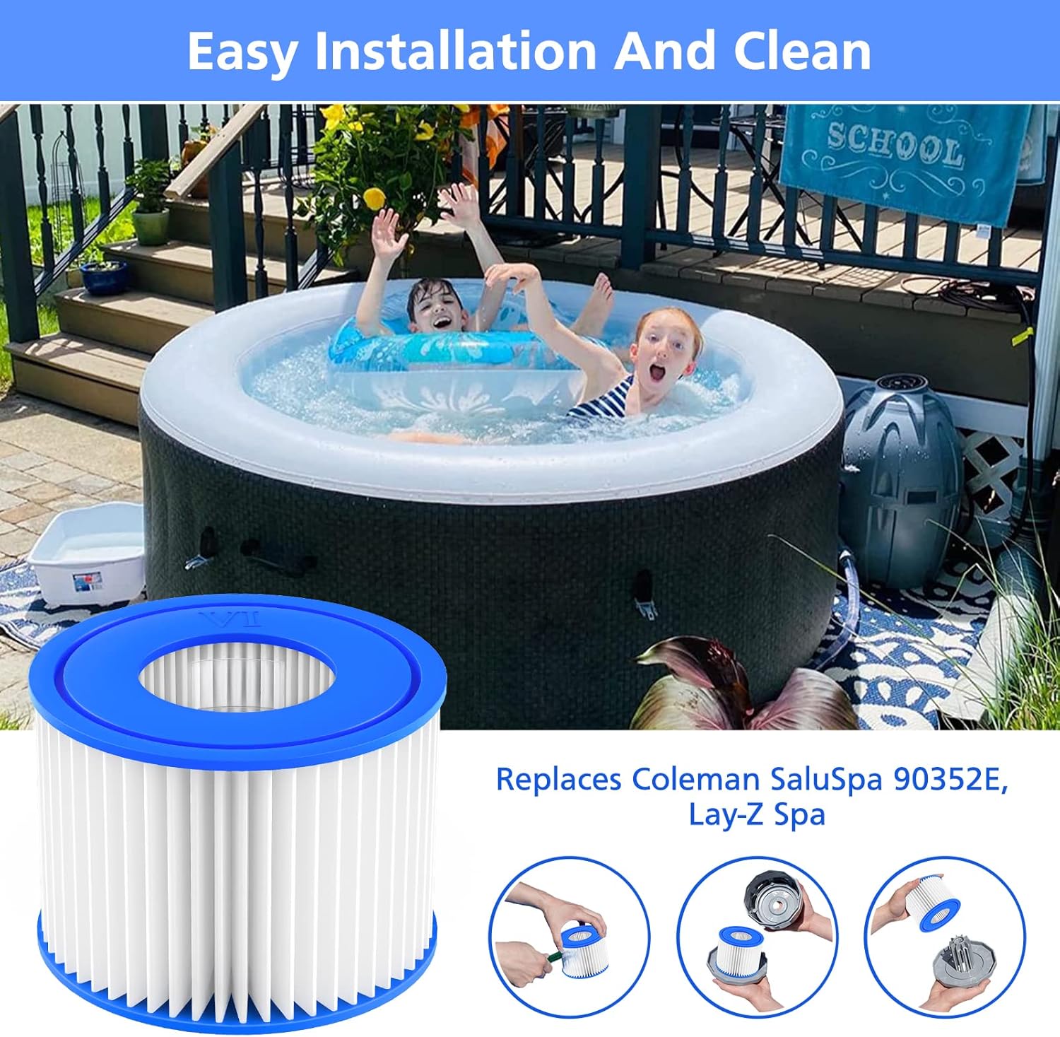 Hot Tub-filterpatroon maat VI  - Basin Mixer Cartridge recensie en prijs
