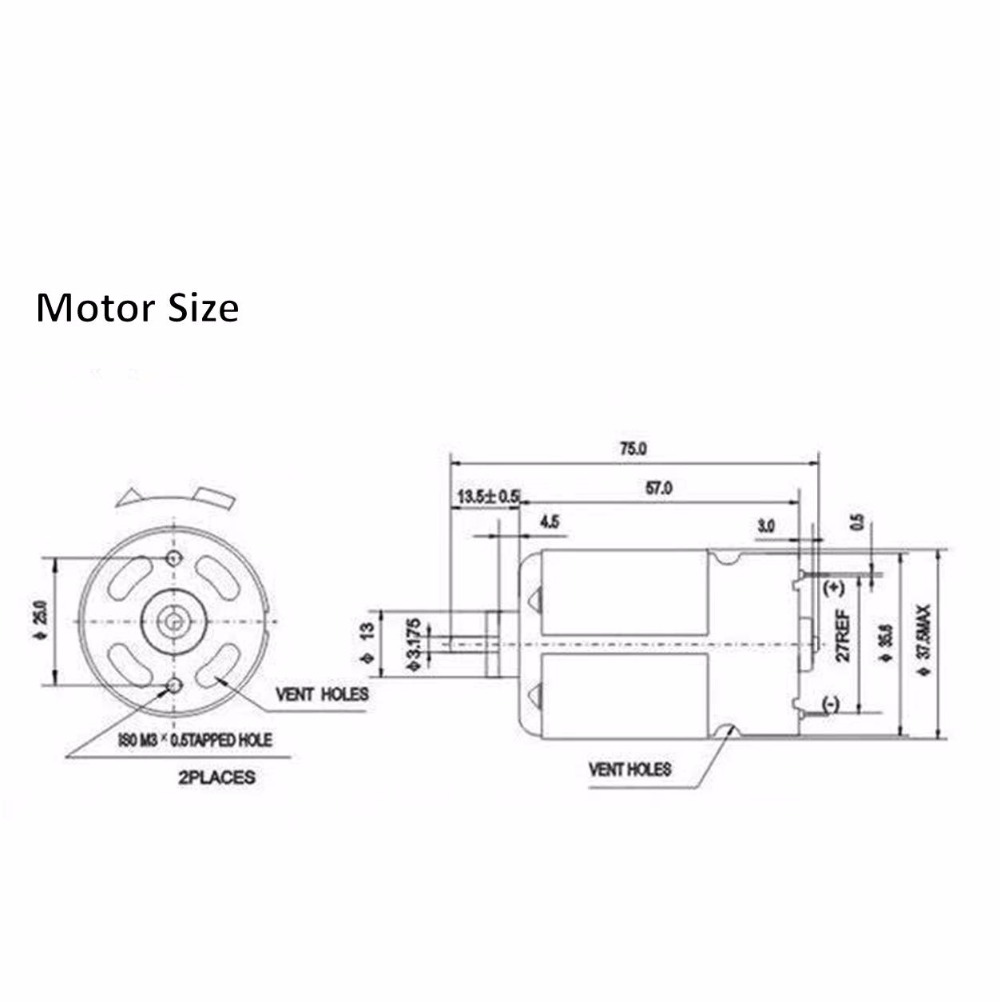 DC RS550 Motor 13 tanden 13 ta - Bosch Drill Gsb 18V recensie en prijs