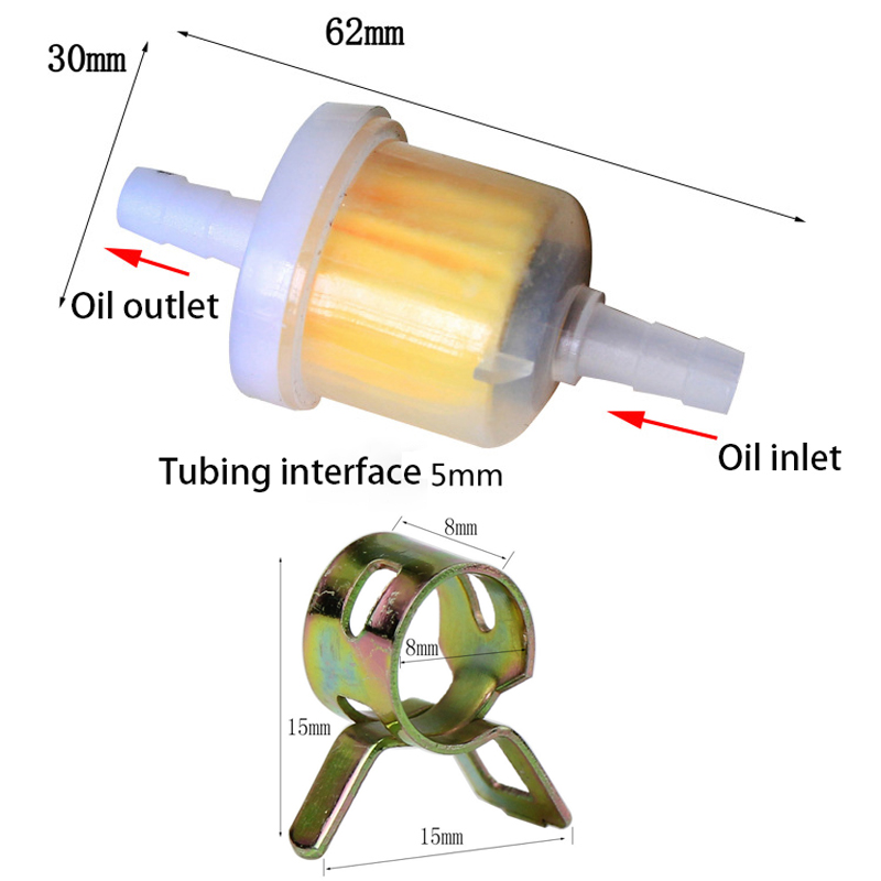 1Set Brandstof Benzine Inline  - Plastic Pipe Clip recensie en prijs