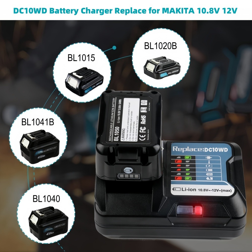 10.8V 12V 6A Oplaadbare Vervan - Makita Drill Hp1640 recensie en prijs