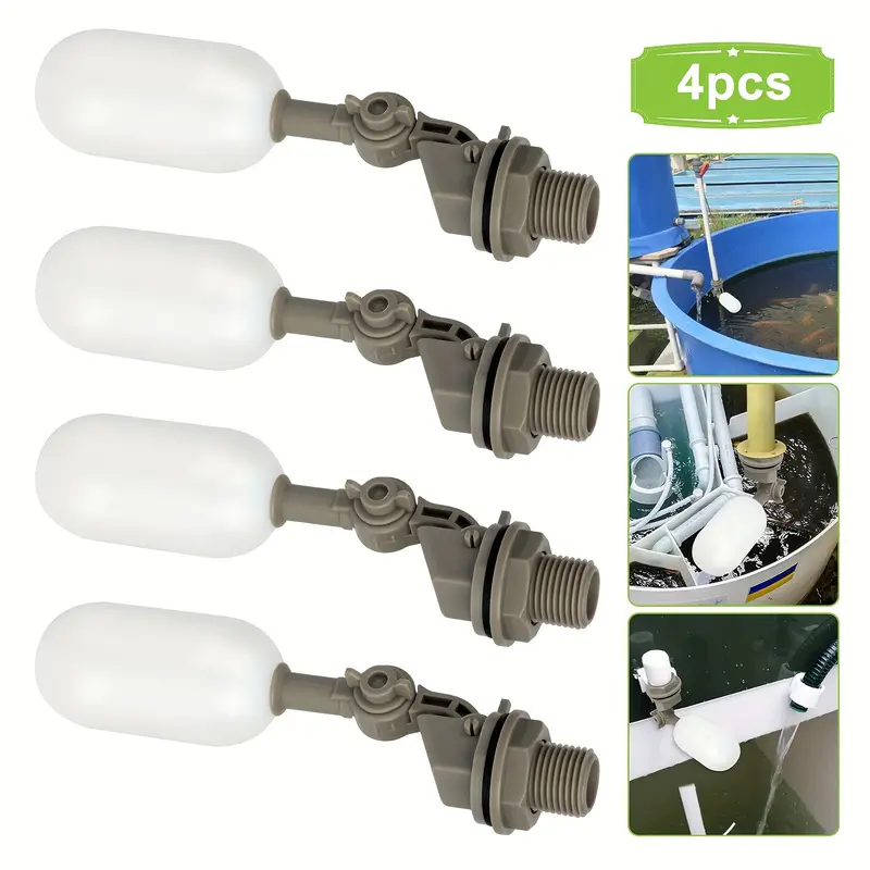 4 Stuks Boerderij Vee Plastic  - Float Ball Valve recensie en prijs