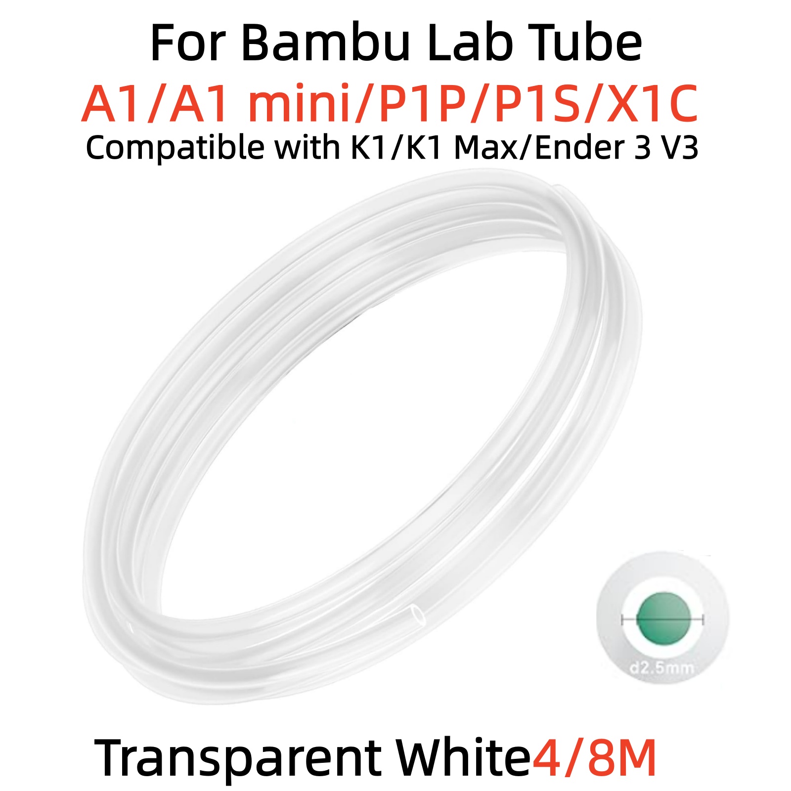 Voor Bambu Lab Ptfe Buis P1P A - Ptfe Tape Thread recensie en prijs