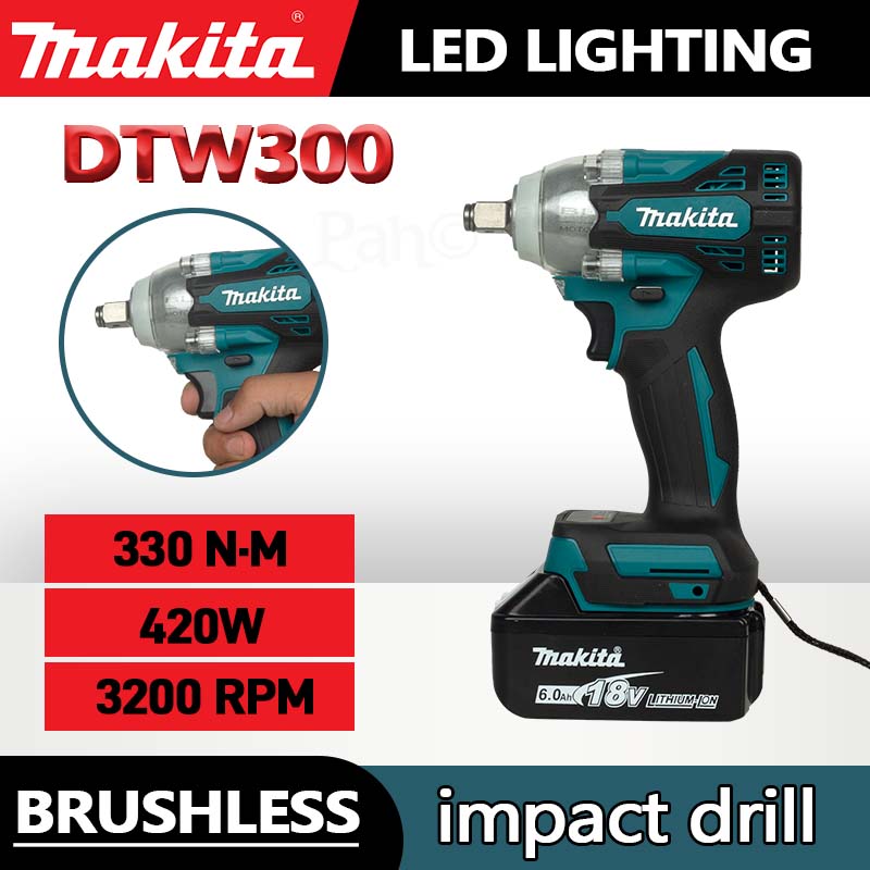 MAKITA DTW300Z Borstelloze lit - Makita Drill Dtw300 recensie en prijs