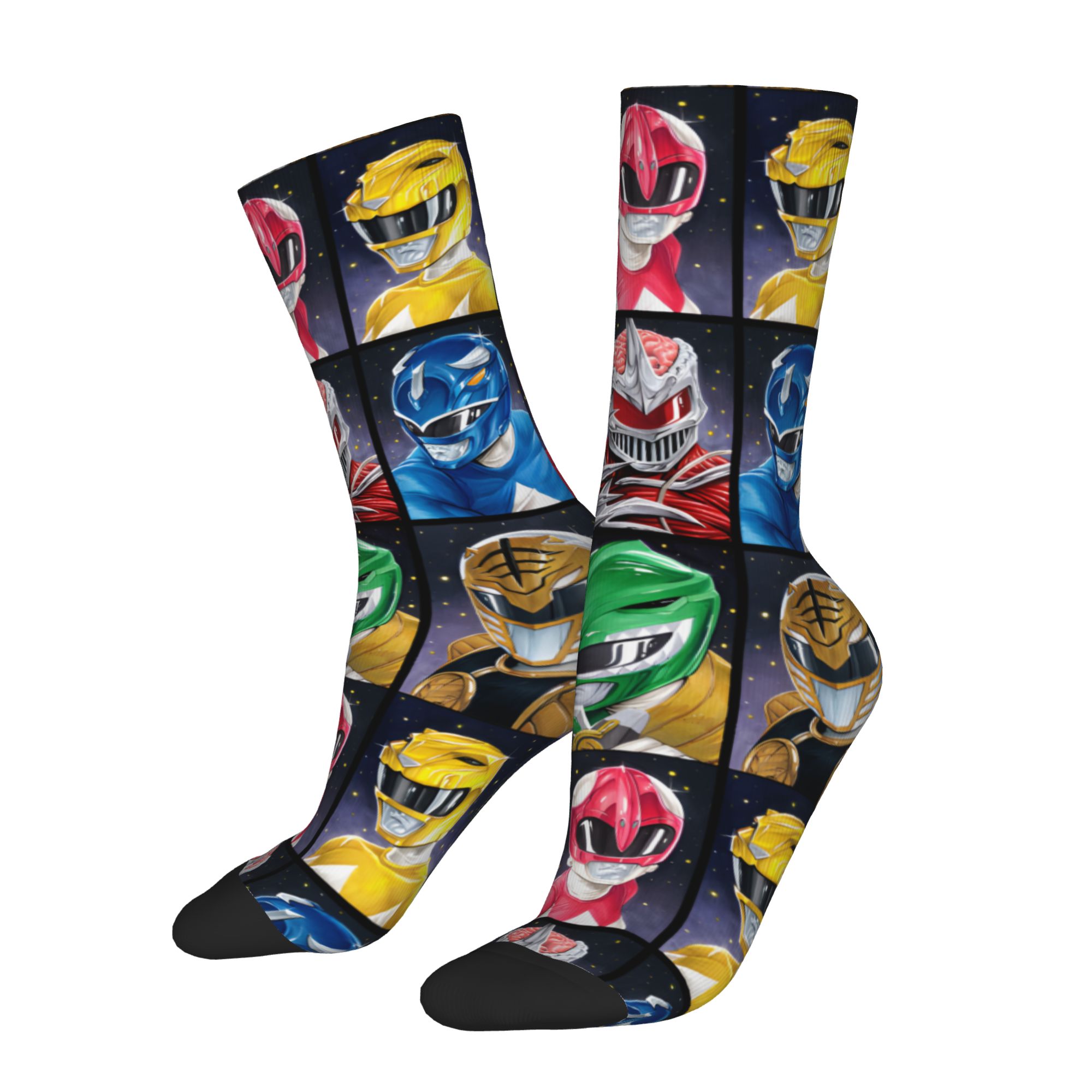 Power R-Ranger jaren 90 sokken - Pipe Bending Spring recensie en prijs
