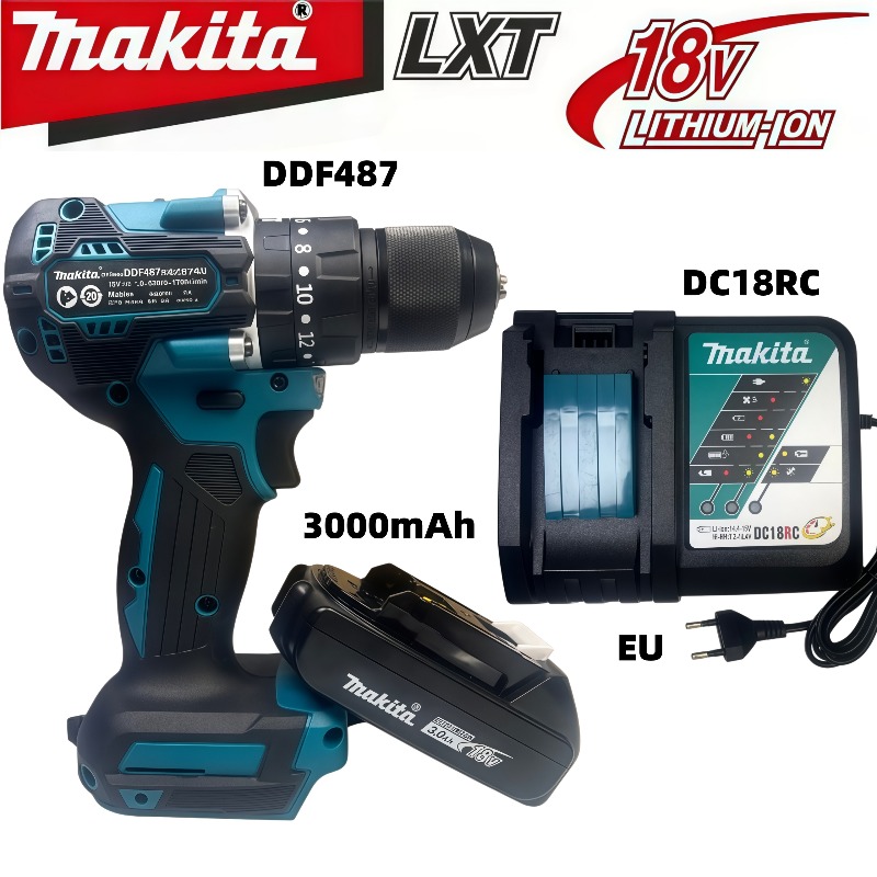 Makita DDF487 10 mm borstelloz - Makita Drill Ddf484 recensie en prijs